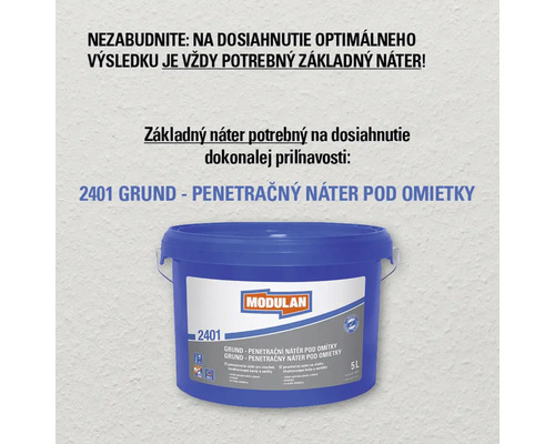 Vedro s penetračným náterom pod omietky Modulan, obsah päť litrov