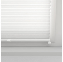 Detailný záber plisovanej žalúzie na okne