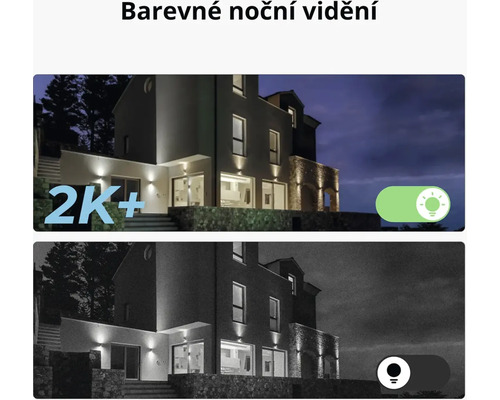 Farebné nočné videnie domu