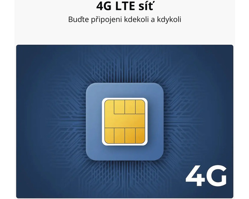 4G LTE SIM karta pre mobilné dátové pripojenie