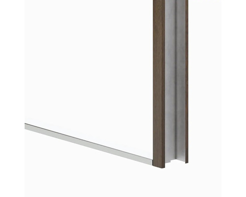 Detail posuvného rámu dverí