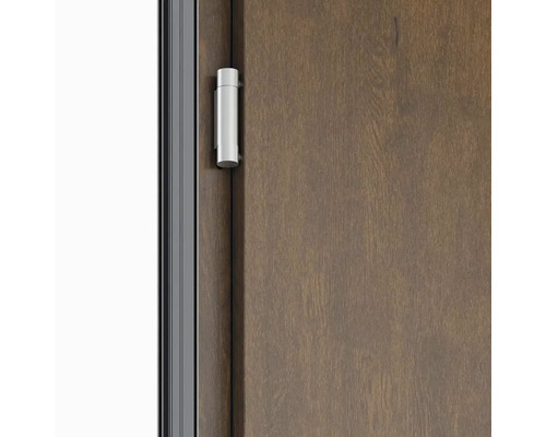 Dvere s kovovým závesom