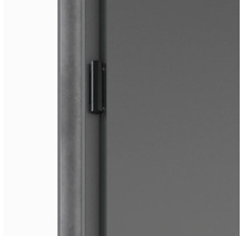 Detail dverí s pántom