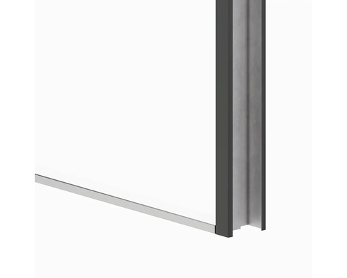 Detailný pohľad na rám sprchovacieho kúta