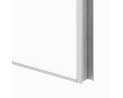 Detail rámu sprchovacieho kúta