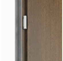 Detail dverí s pántom