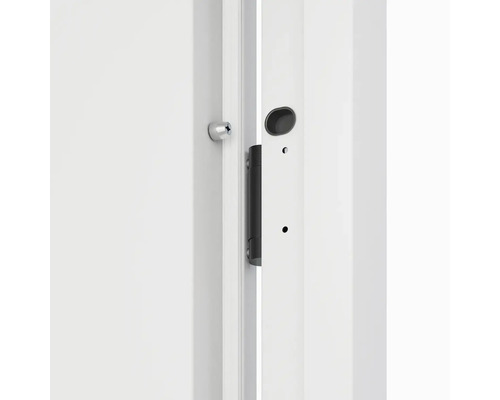 Detail interiérových dverí s kovaním