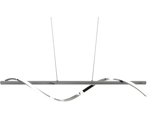 Moderné závesné svietidlo so zakriveným dizajnom pre vnútorné použitie