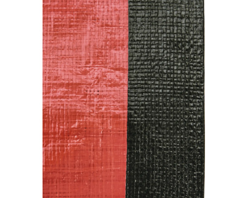 Detailný pohľad na kryciu plachtu s výstužou tkaniny