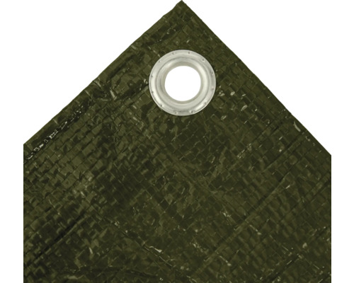 Detail krycej plachty s okom