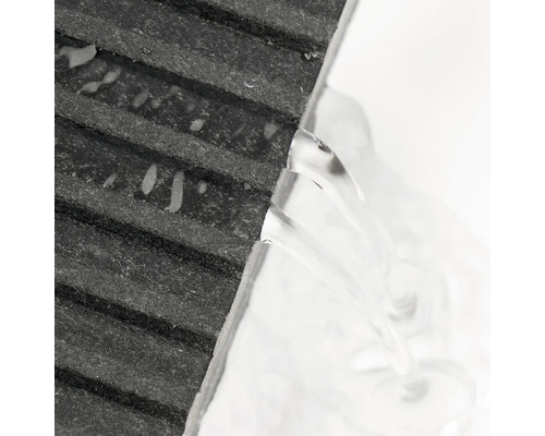 Detailný pohľad na tesniaci pás s tesnením