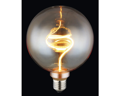 Dekoratívna LED žiarovka so špirálovým vláknom