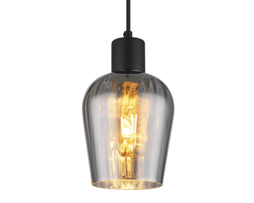 Závesné svietidlo so skleneným tienidlom