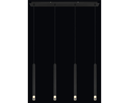 Závesné svietidlo so štyrmi svetelnými zdrojmi