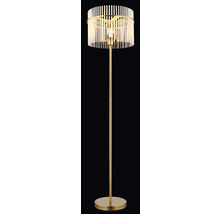 Stojacia lampa s tienidlom z tyčí