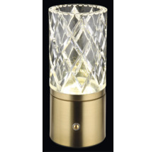 LED stolová lampa Globo 21010 LUNKI 2,5 W 185 lm 2700-6500 K mosadz