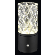 LED stolová lampa Globo 21010S LUNKI 2,5 W 185 lm 2700-6500 K čierna