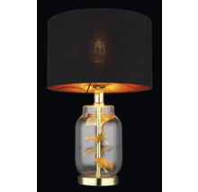 Stolová lampa Globo 24141M GINKO E27 40 W zlatá/čierna