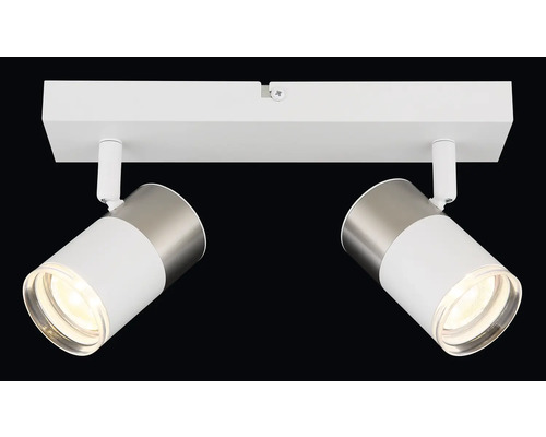 Stropné svietidlo s dvoma reflektormi