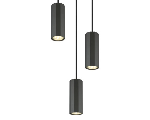 Závesná lampa s tromi svetlami