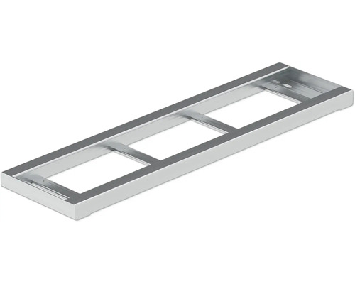 Kovový rám pre vstavané svietidlo