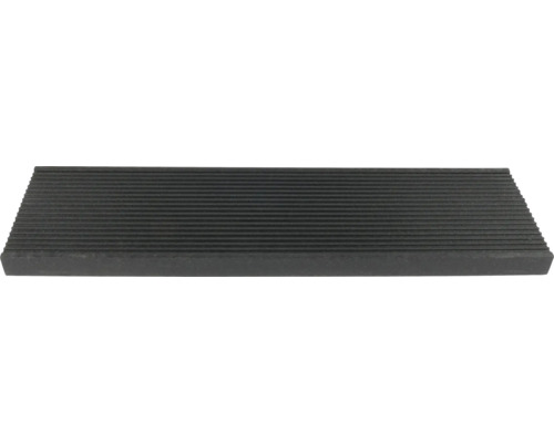 Schod stupňa z gumy s ryhovaným profilom