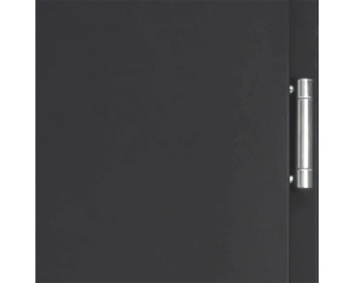 Detail dverí s kovovou kľučkou