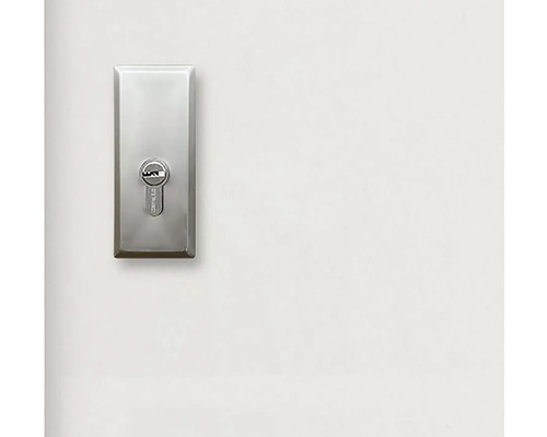 Kovový dverný zámok