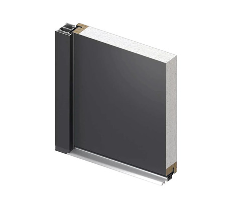 Rez interiérovými dverami s rámom a výplňou