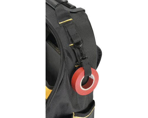 Detail tašky na náradie s rolkou izolačnej pásky