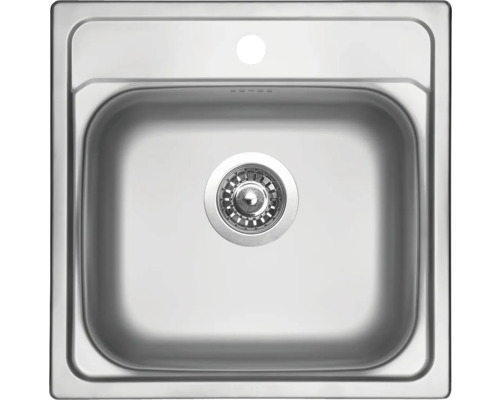 Nerezový drez so sitkovým košom