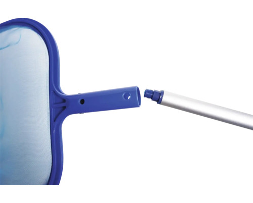 Bazénová sieťka s teleskopickou tyčou na čistenie bazénov