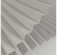 Detail šedej plisovanej žalúzie