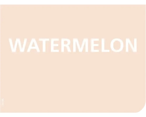 Vzorkovník farby vodný melón