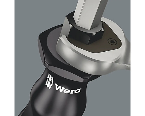 Logo Wera na rukoväti račne so šesťhrannou stopkou
