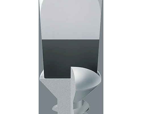 Detailný záber skrutky s pohonom skrutkovača