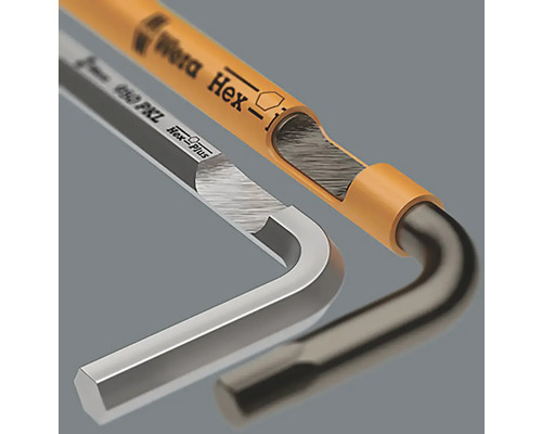 Detail dvoch imbusových kľúčov Wera