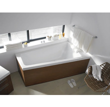 Priestorovo úsporné vane DURAVIT 100 x 170 x 46 cm biela hladké 700213000000000