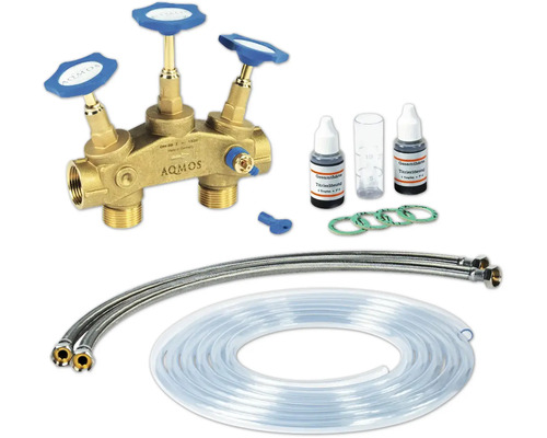 Rozdeľovací blok AQMOS s príslušenstvom pre vykurovacie systémy