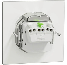 Logo Schneider Electric na vypínači so symbolom uzemnenia