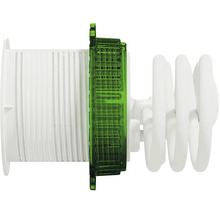 Energeticky úsporná žiarovka s káblom na cievke