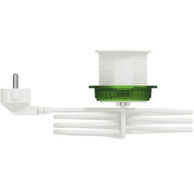 Úsporná žiarovka s objímkou a zástrčkou