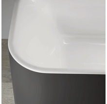 Oválna vaňa DURAVIT 80 x 180 x 46 cm grafitová hladké matná 700453800000000