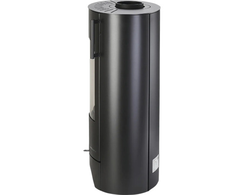 Kachle na drevo s valcovým telesom pre vnútorné použitie