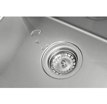 Nerezový drez Concept NANO coat ľavý DNN1045ssl 500 x 780 mm DNN1045ssl