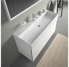 Klasické umývadlo na skrinku DURAVIT Vero Air sanitárna keramika biela 120 cm 2350120000