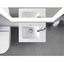 Malé umývadlo na skrinku DURAVIT ME by Starck sanitárna keramika biela 43 cm 0723430000