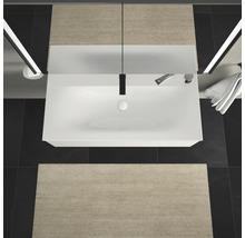 Umývadlo na skrinku DURAVIT Viu sanitárna keramika biela 103 cm 2344100000