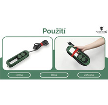 Príklady použitia káblového navijaka pre vnútorné i vonkajšie použitie.