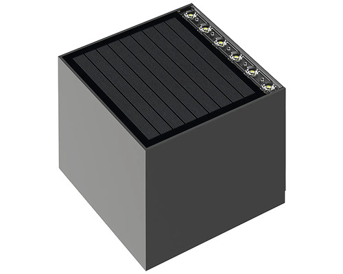 Solárne nástenné svietidlo s LED svetlami